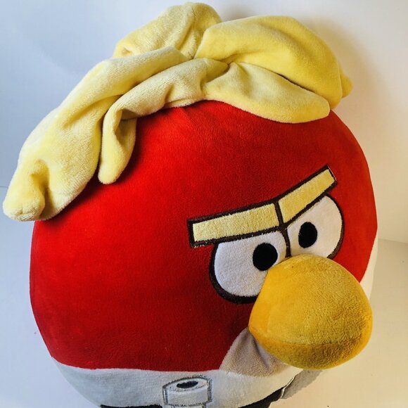 Star Wars Angry Birds Luke Skywalker Plush Pillow Toy Big 12" - Picture 6 of 6